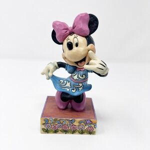 Jim Shore Disney Traditions Sweetheart Minnie Mouse Call Me